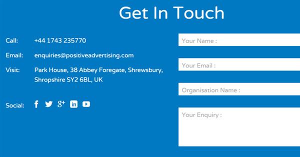 教你(nǐ)設計(jì)一個(gè)頂尖的“聯系我們”頁面